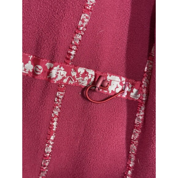 Lululemon Apres Women's 8 Long Raspberry Softshell Hooded Jacket Full Zip‎ Coat - Picture 9 of 13